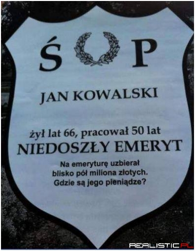 Niedoszły emeryt