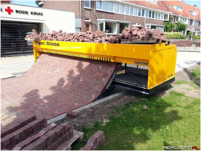 Path-Laying Machine