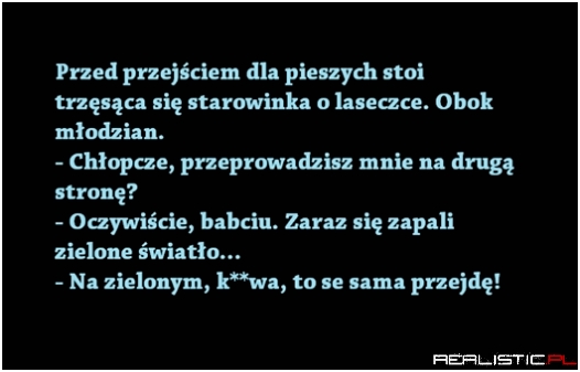 Przed przejściem dla pieszych