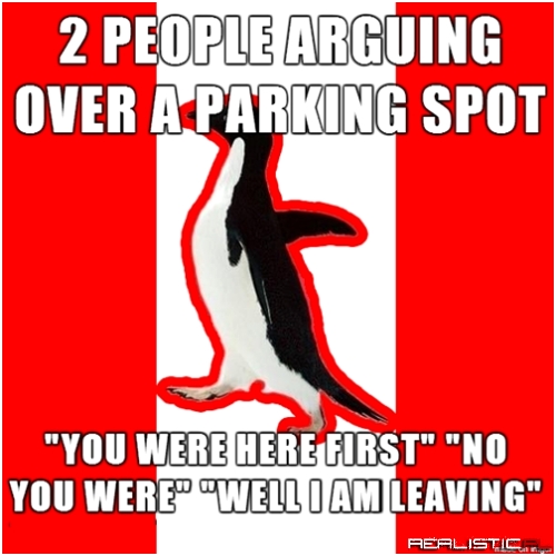 Socially Canadian Penguin