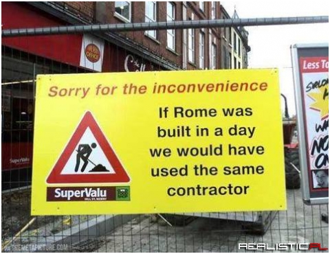 Sorry for the inconvenience. Now stop complaining