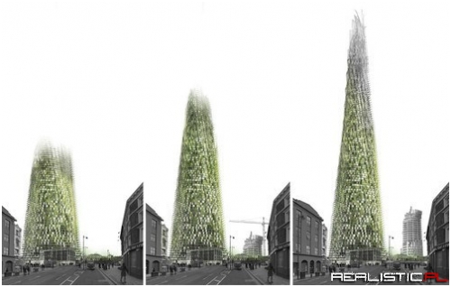 The Building That Grows as You Recycle