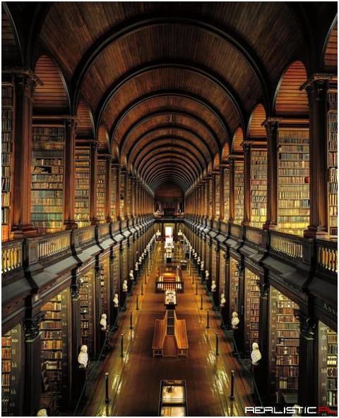 The Library of Trinity College, 