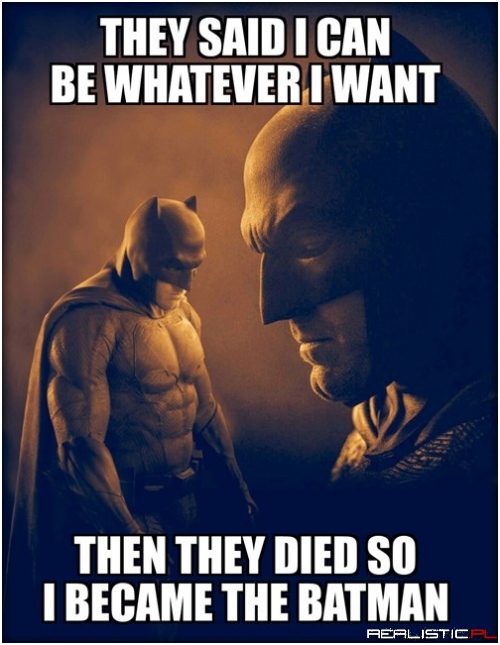 There's A Reason He's SAD Batman