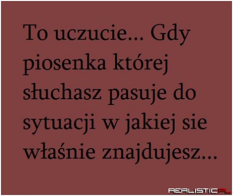 To uczucie
