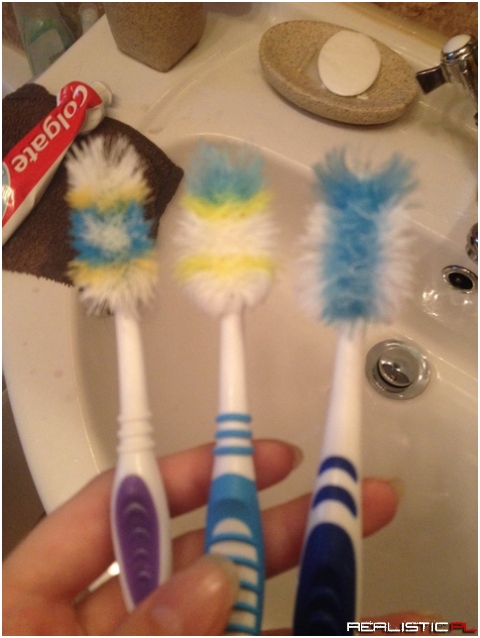 Toothbrushes over the past month