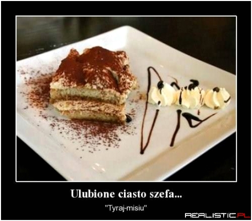 Ulubione ciasto szefa