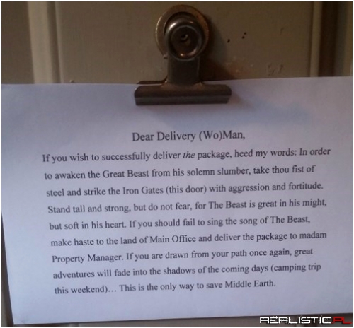 You're the Only One Fit for This Quest, Brave Adventuring Delivery Person!