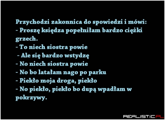 Zakonnica u spowiedzi