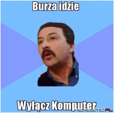 Burza idzie
