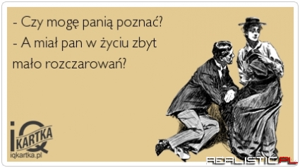 Czy mogę panią poznać