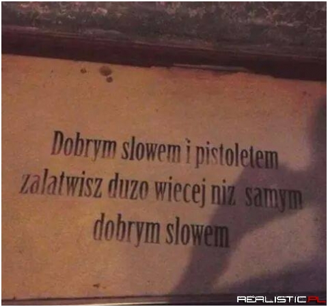 Dlatego jest jak jest...