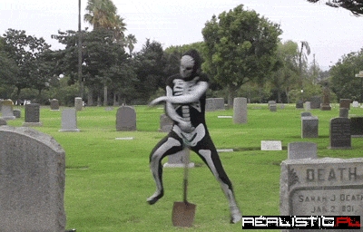 Me digging your grave