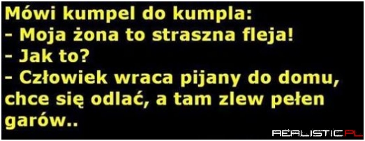 Mowi kumpel do kumpla