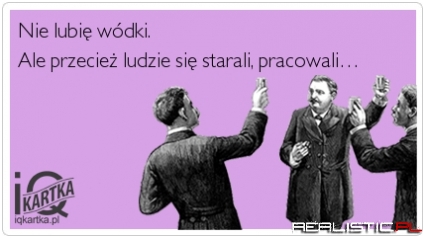 Nie lubię wódki
