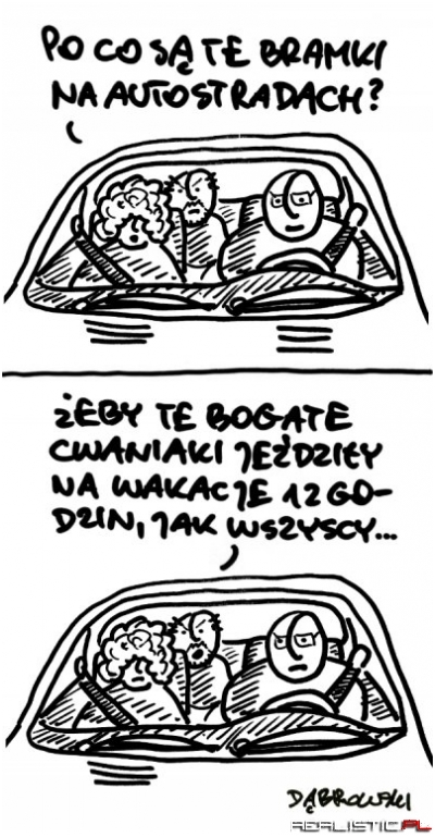 Po co są te bramki na autostradzie