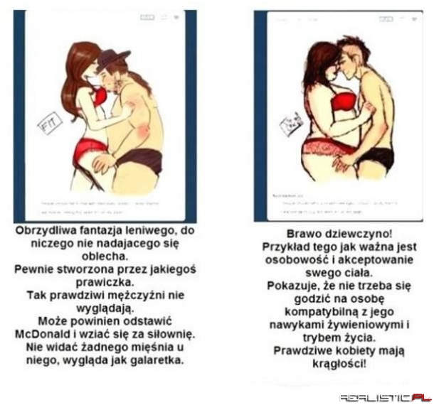 Różnice pomiędzy facetami i kobietami