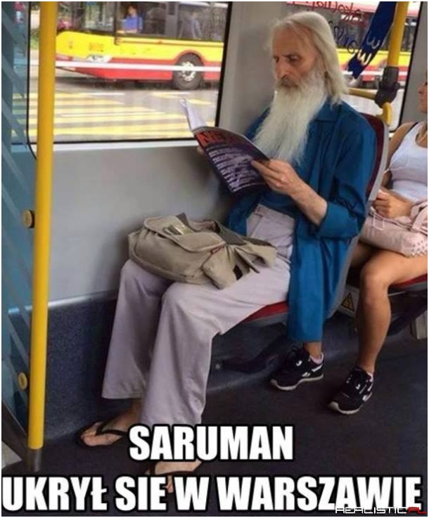 Saruman ukrył się w Warszawie