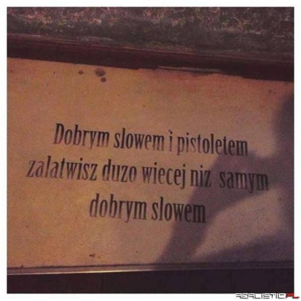 Tak się załatwia sprawy
