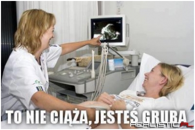 To nie ciąża