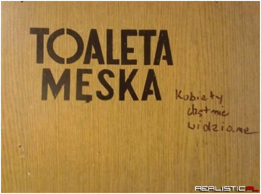 Toaleta męska