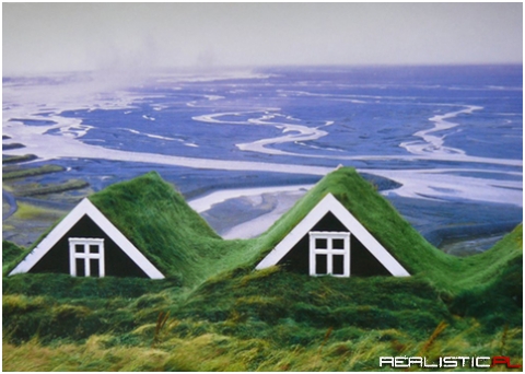 Turf houses in Iceland