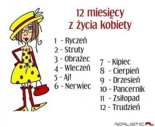 12 miesięcy z życia kobiety ....