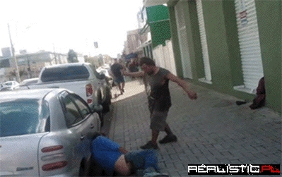 And That's Why You Don't Kick a Man While He's Down