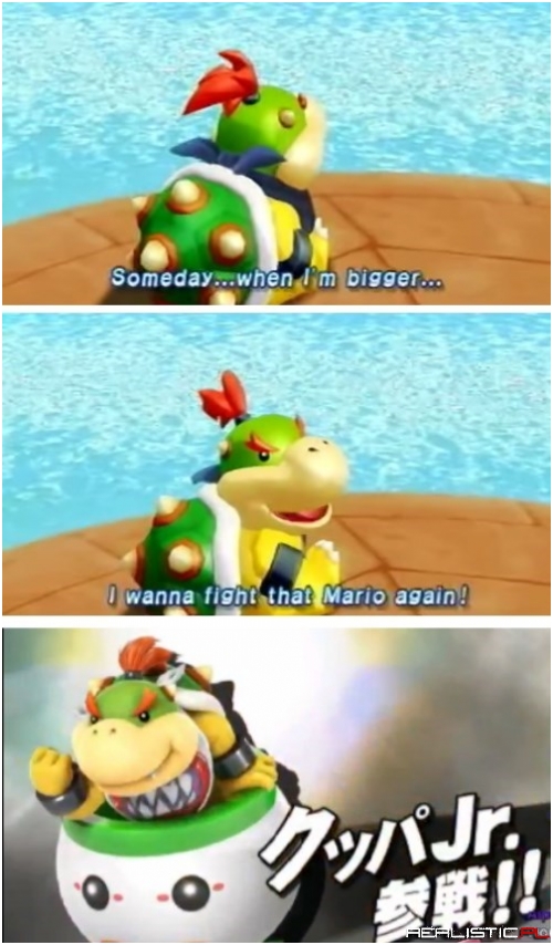 Baby Bowser Gets His Chance In Smash Brothers