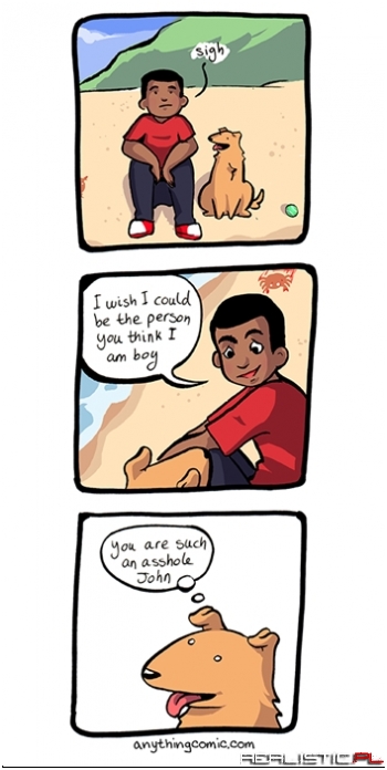 But to Be Fair, As a Dog He Loves Sniffing Them