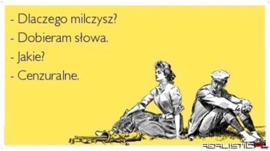 Czasem ciężko o takie