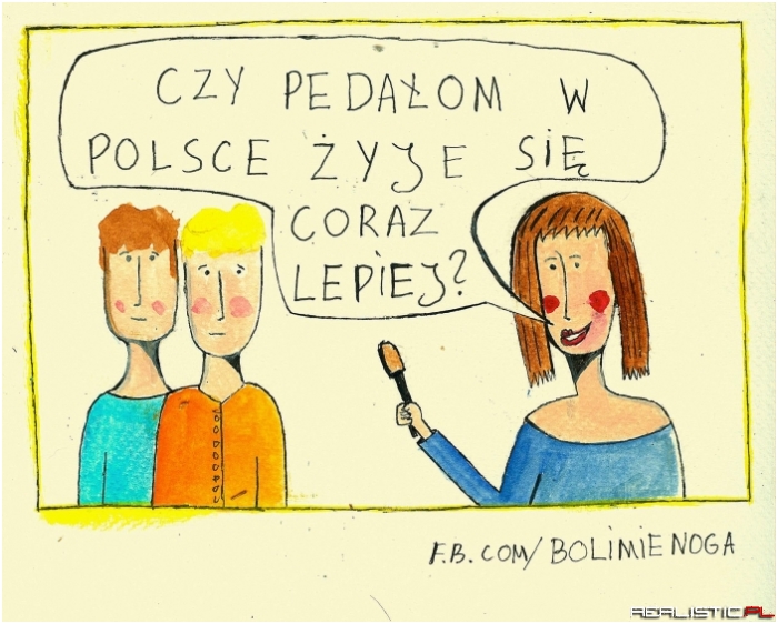 Czy pedałom żyje się lepiej