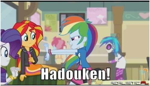 Dashie's Been Playing Street Fighter