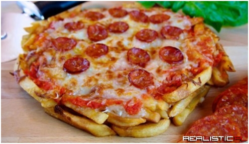 If You Want to Die Quickly, Here's a Pizza With French Fry Dough