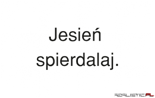Jesień