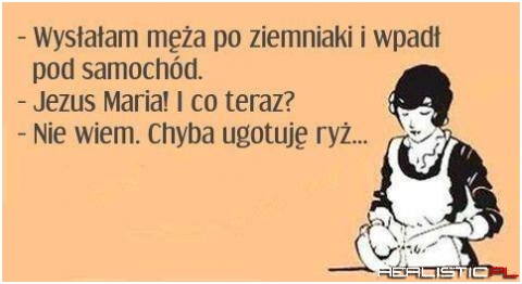 Może ryż...