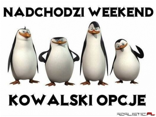 Nadchodzi weekend