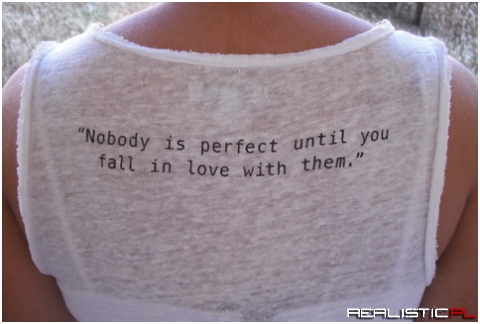 Nobody is perfect