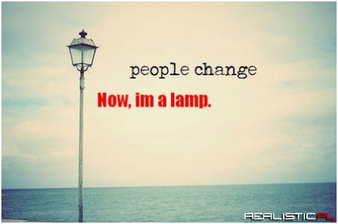 People change