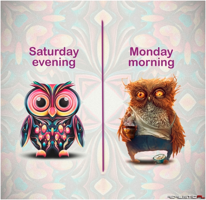 Saturday vs Monday