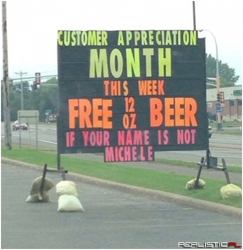Sorry, Michele