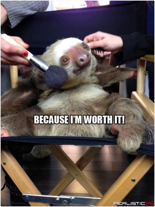 Take You're Time on That Eyeliner...I've Got All Day