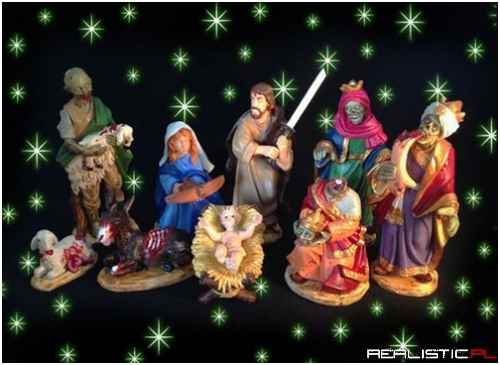 The Silent Night of the Living Dead Nativity Set
