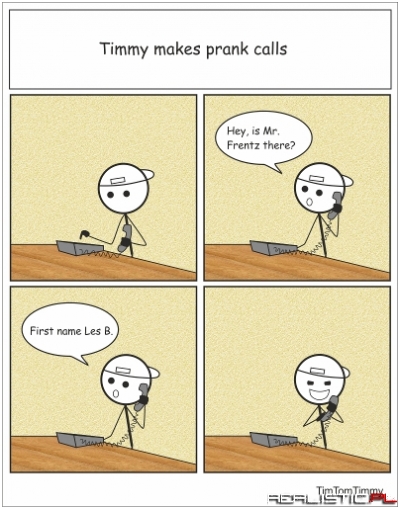 Timmy Makes a Prank Call