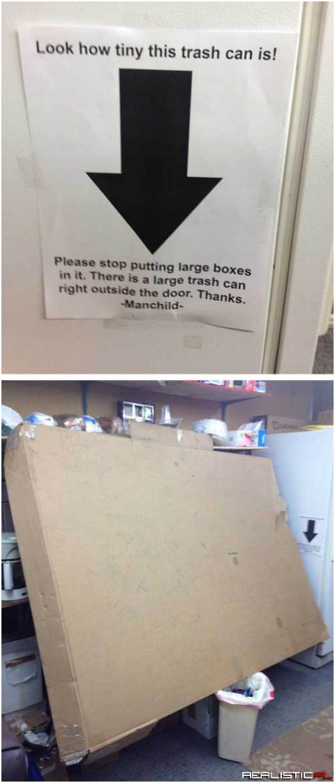 Tiny trash