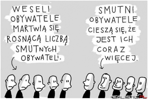 Weseli vs Smutni