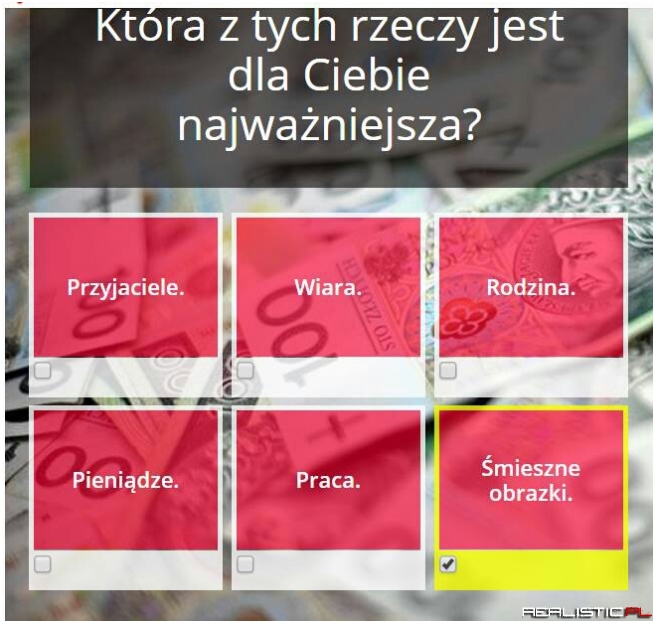 A dla Ciebie co jest najwazniejsze