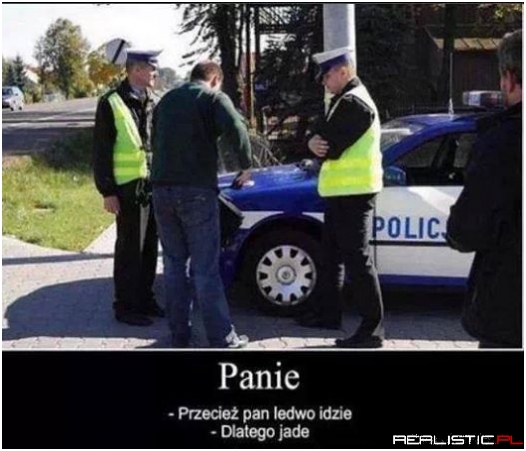 Dlatego jadę