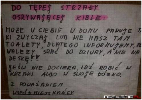 Do tępej strzały !
