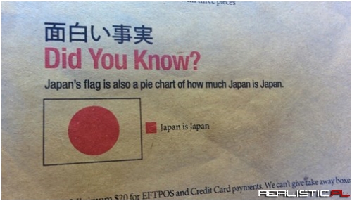 Japan is 100% Japan